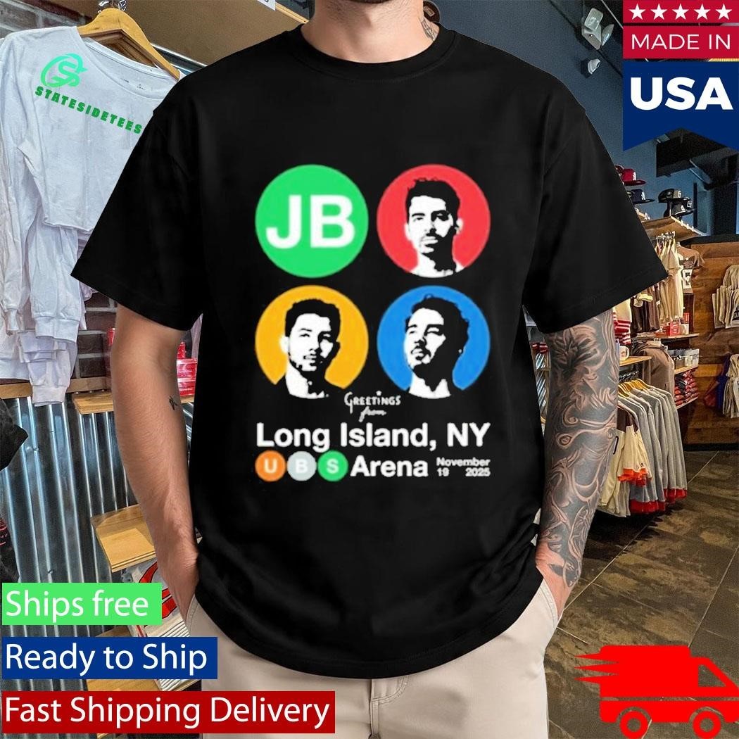 Jonas Brothers Greetings From Long Island, Ny Arena Shirt