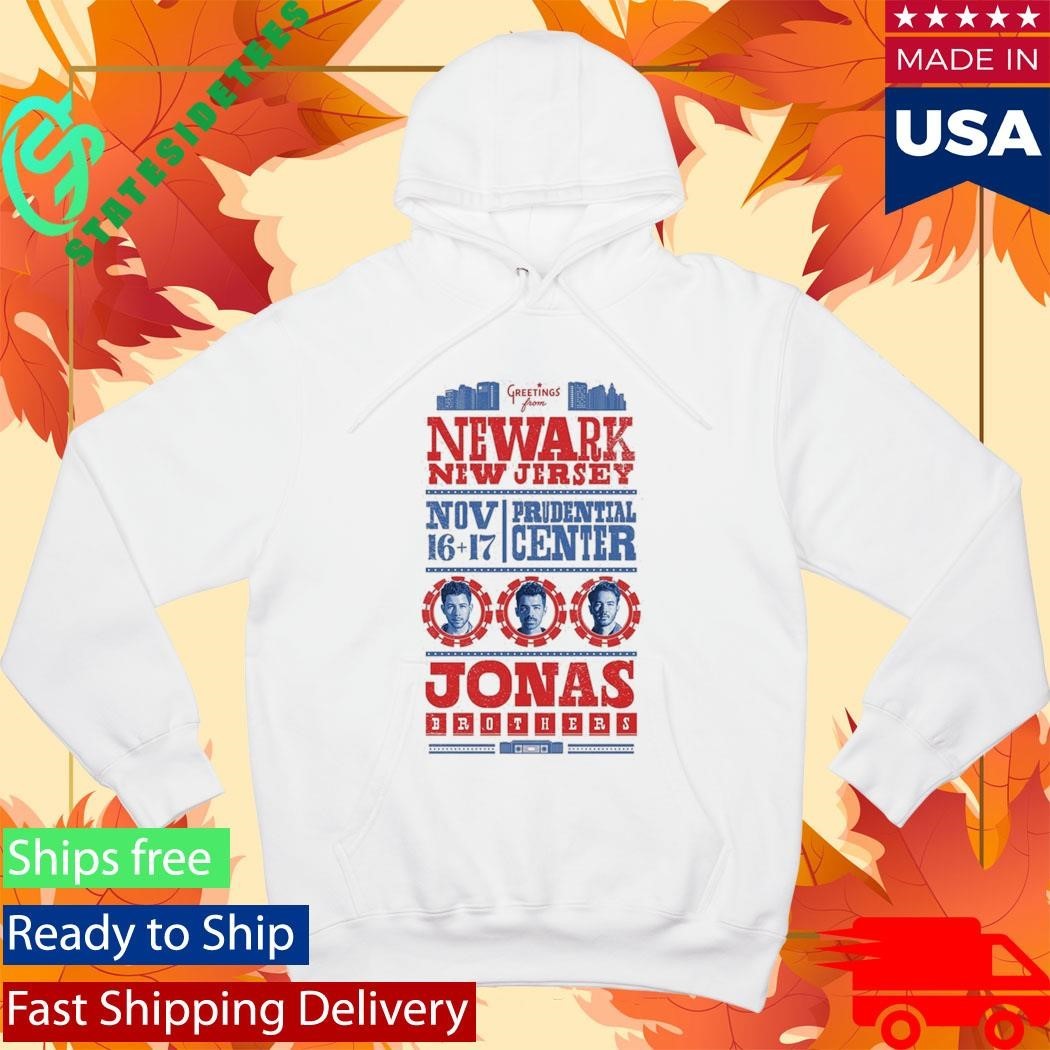 Jonas Brothers Greetings From Your Hometown Newark Nj Shirt