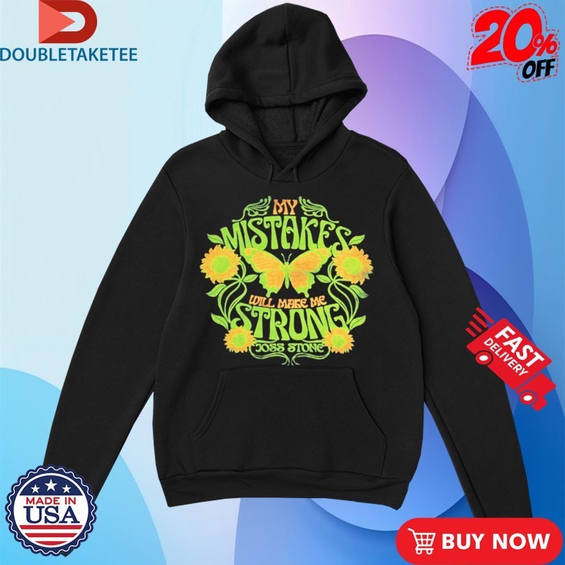 Joss Stone My Mistakes Strong Flower Butterfly Shirts