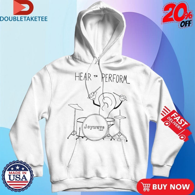 Joywave Hear To Perform Ear Shirts