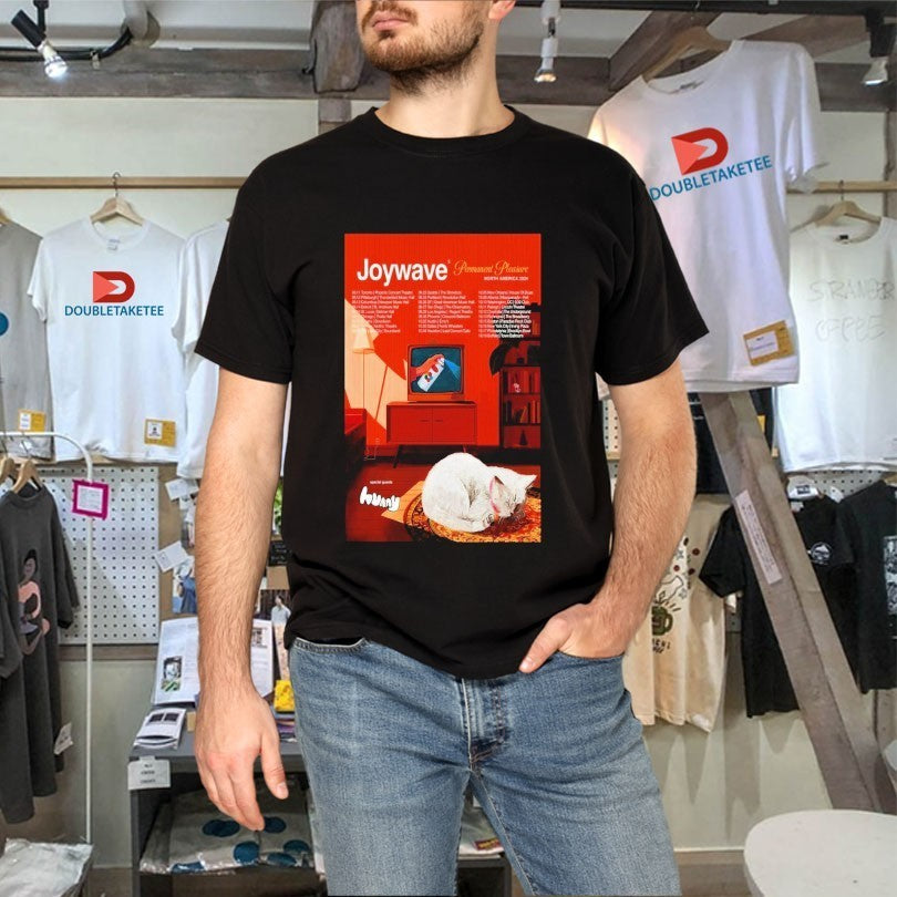Joywave Permanent Pleasure North America 2024 Tour Dates Cat Shirts