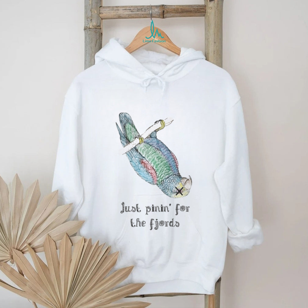 Just Pinin’ for the Fjords Dead Parrot Monty Python T Shirt