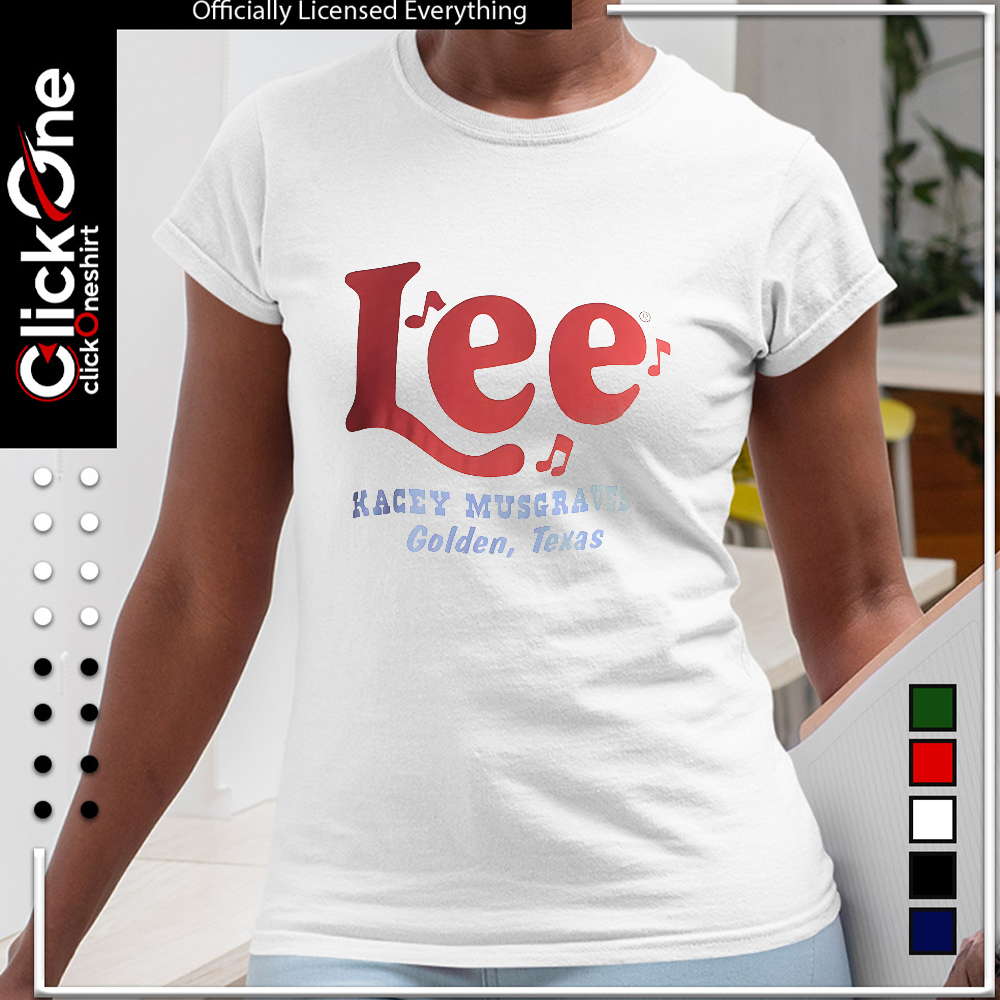 Kacey Musgraves Golden Texas Lee Music Notes shirt