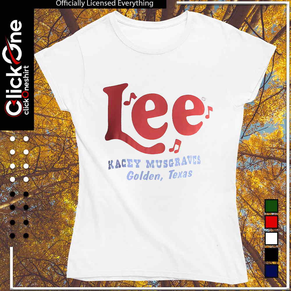 Kacey Musgraves Golden Texas Lee Music Notes shirt