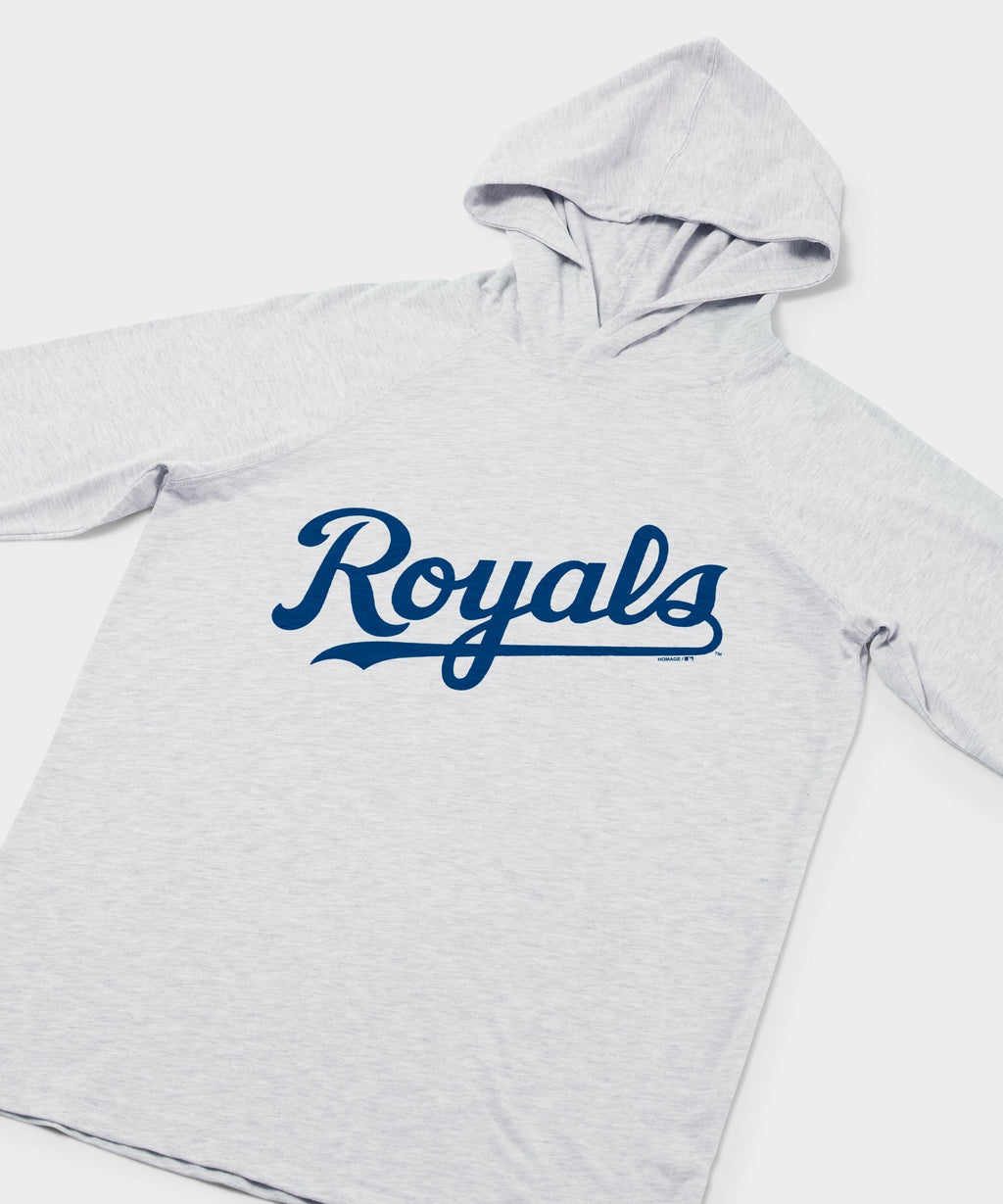 Kansas City Royals Jersey Logo '06 Lightweight Hoodie