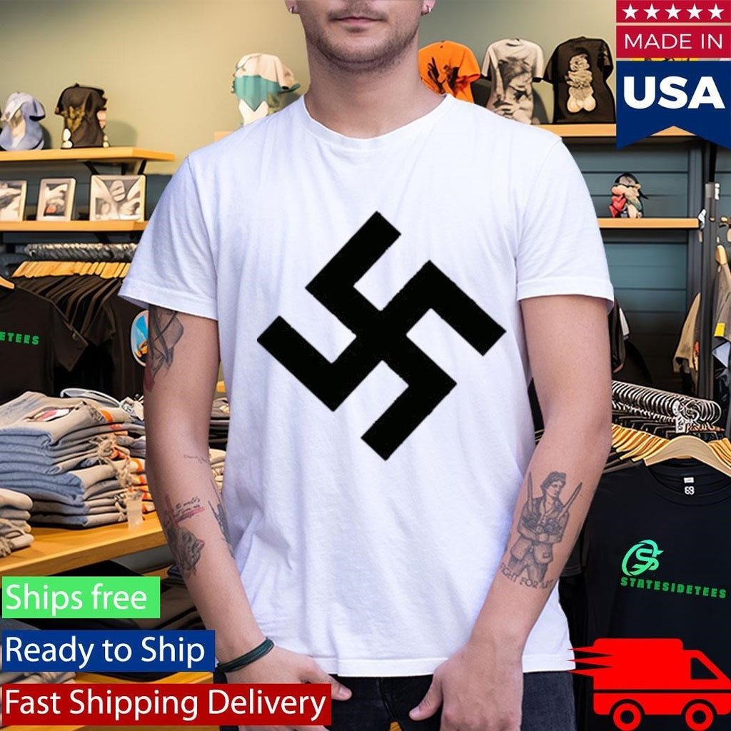 Kanye West 2025 Swastika Shirt