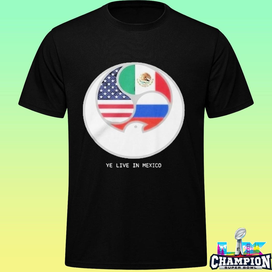 Kanye West Ye Sofi Stadium Live In Mexico 2026 Shirt