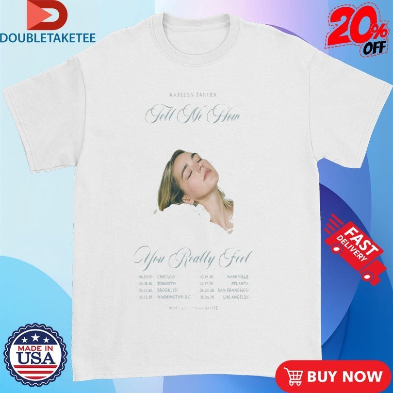 Katelyn Tarver Going On A Headline Tour 2026 Dates Shirts