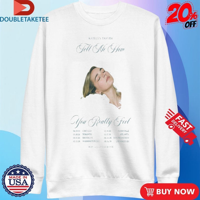 Katelyn Tarver Going On A Headline Tour 2026 Dates Shirts