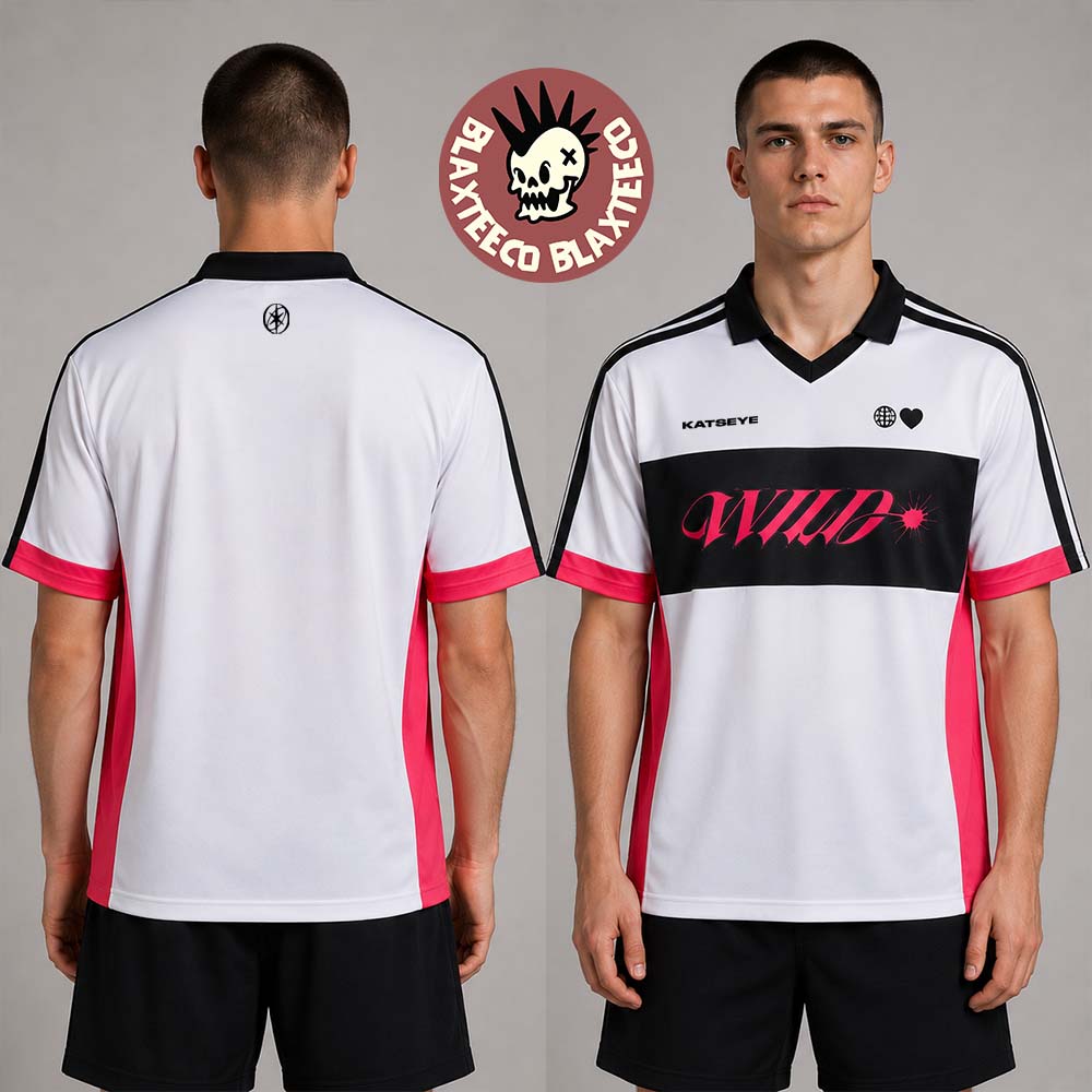 Katseye Wild Album Merch Polo Football Jersey