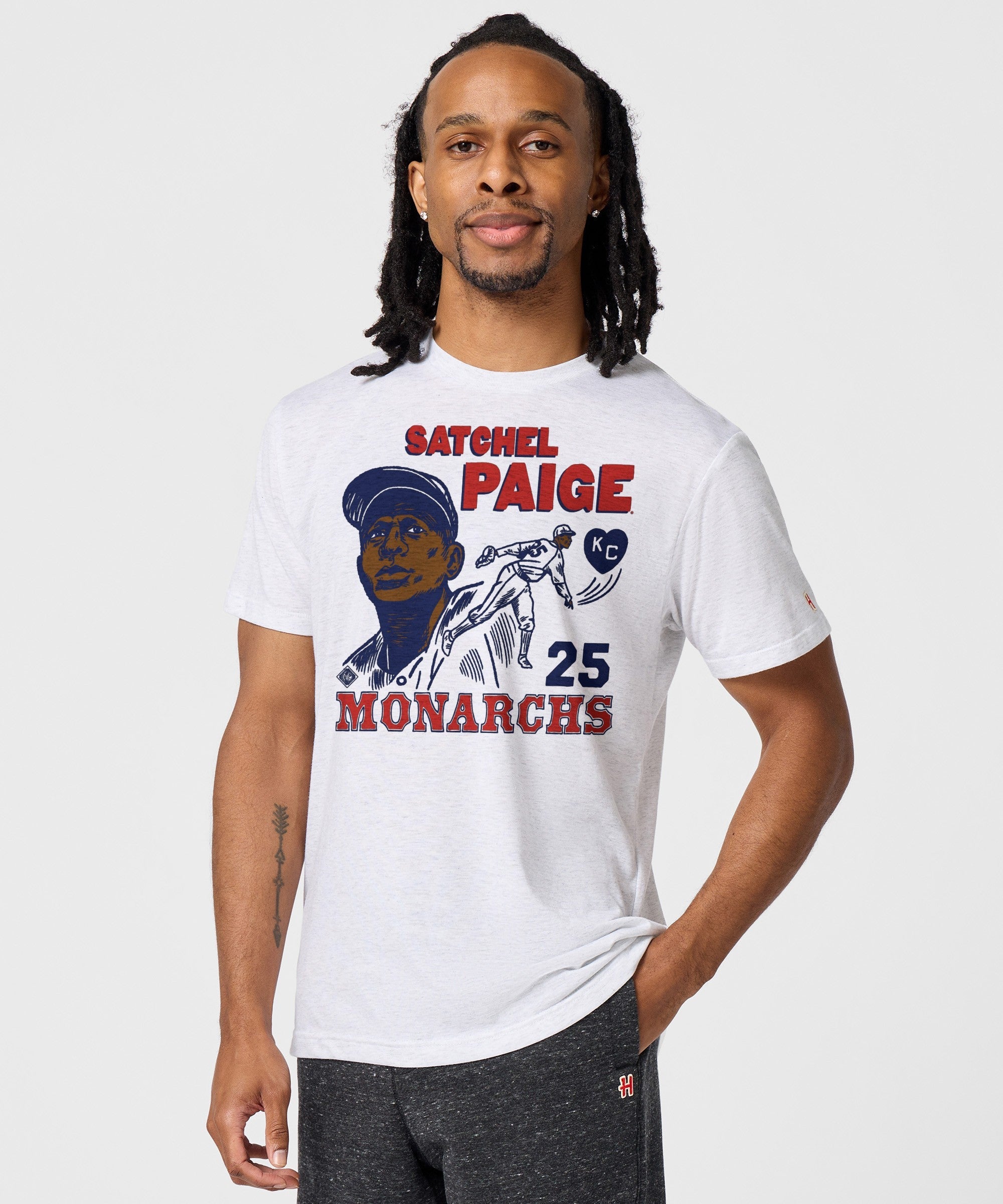 KC Monarchs Satchel Paige