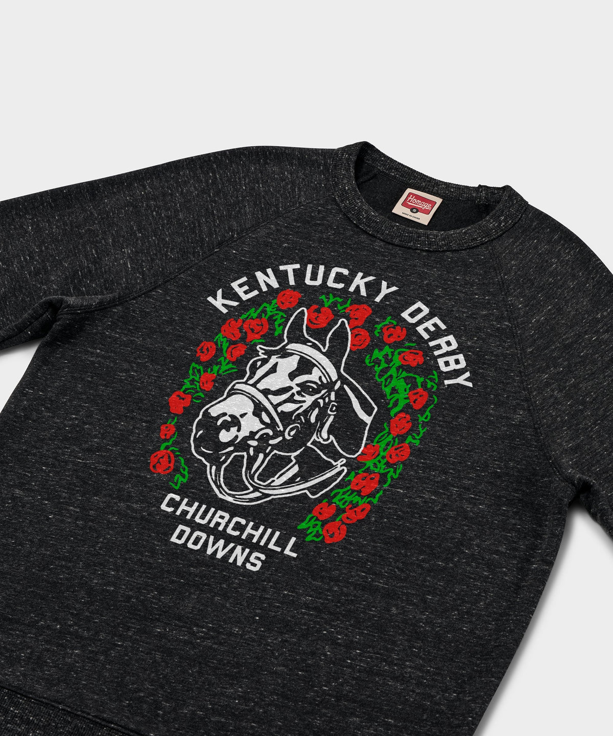 Kentucky Derby Garland Crewneck