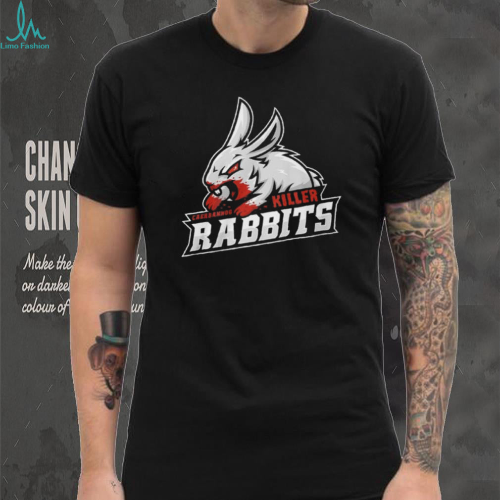 Killer Rabbits of Caerbannog Monty Python Beast Mascot T Shirt
