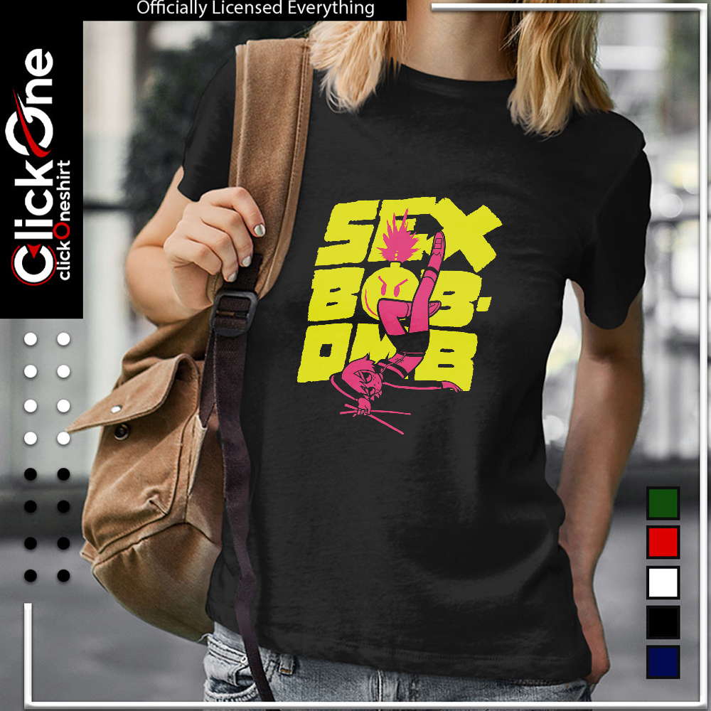 Kim Pine Sex Bob-omb Scott Pilgrim vs the World shirt