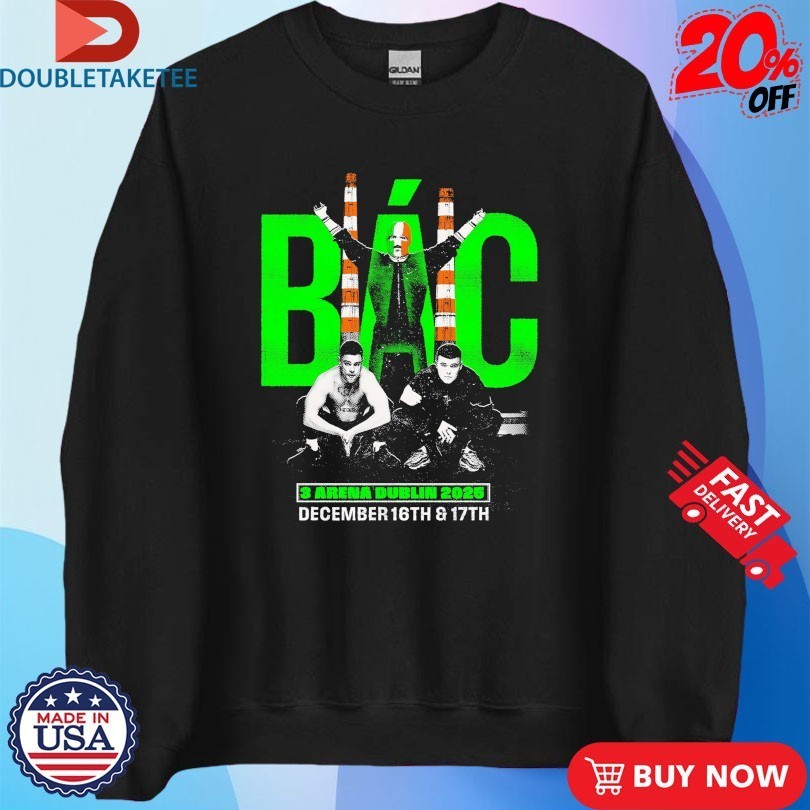Kneecap BAC 3 Arena Dublin 2025 Shirts