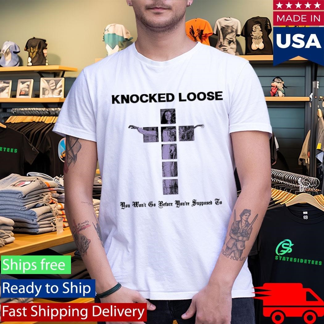 Knocked Loose Purple Cross Shirt