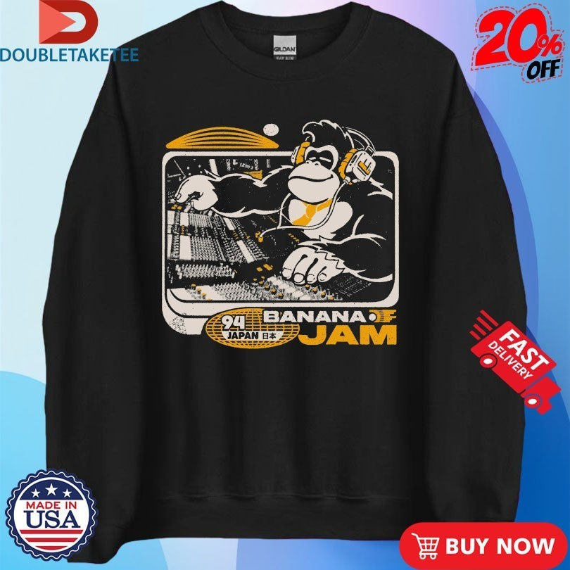 Kong Banana Jam 94 Japan Shirts