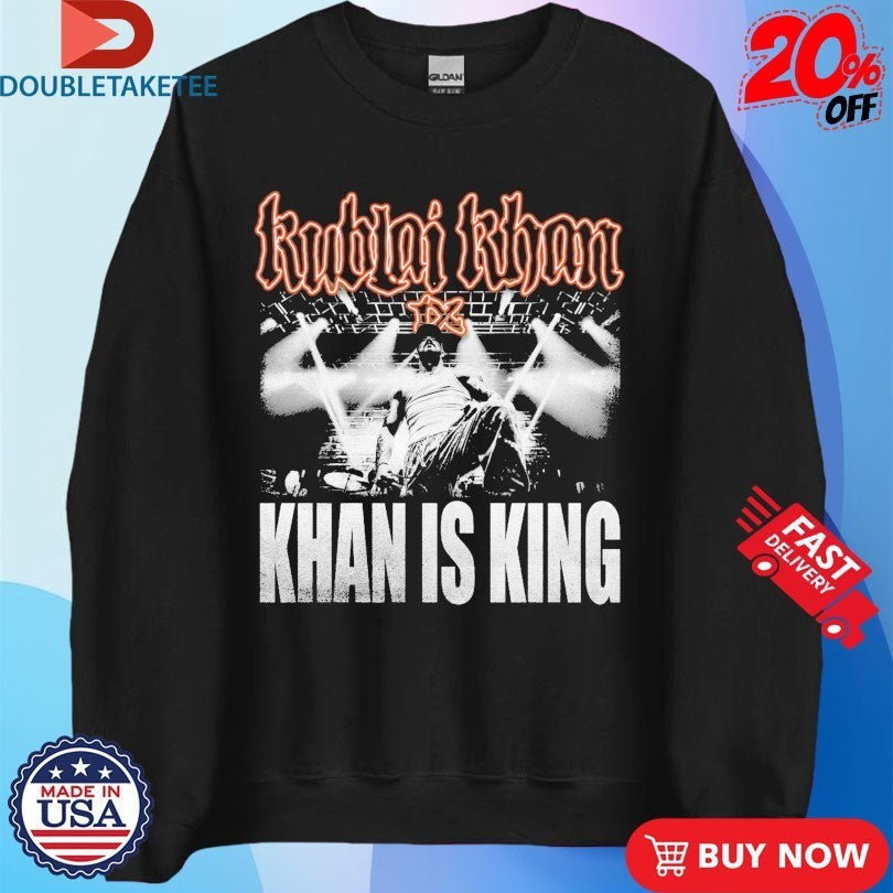 Kublai Khan Tx Khan Is King Live Photo Shirts