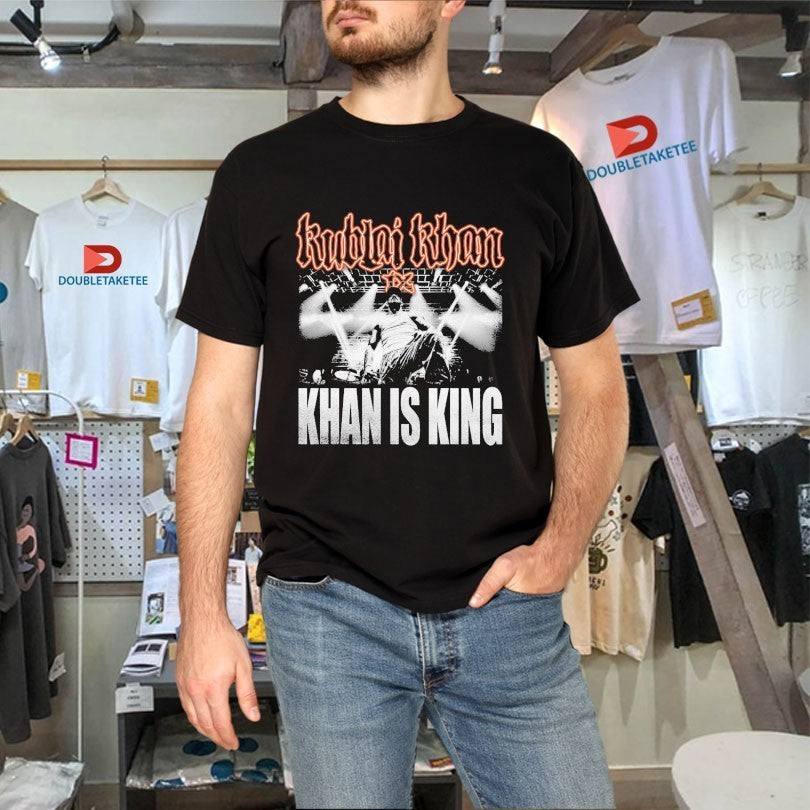 Kublai Khan Tx Khan Is King Live Photo Shirts