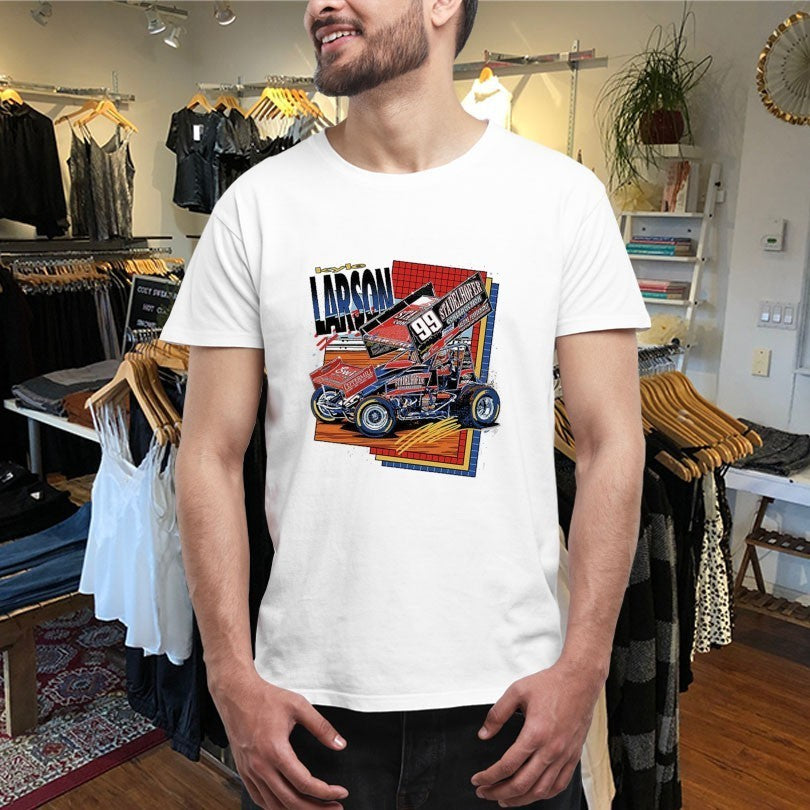 Kyle Larson 99 Stadelhofer Construction Shirts