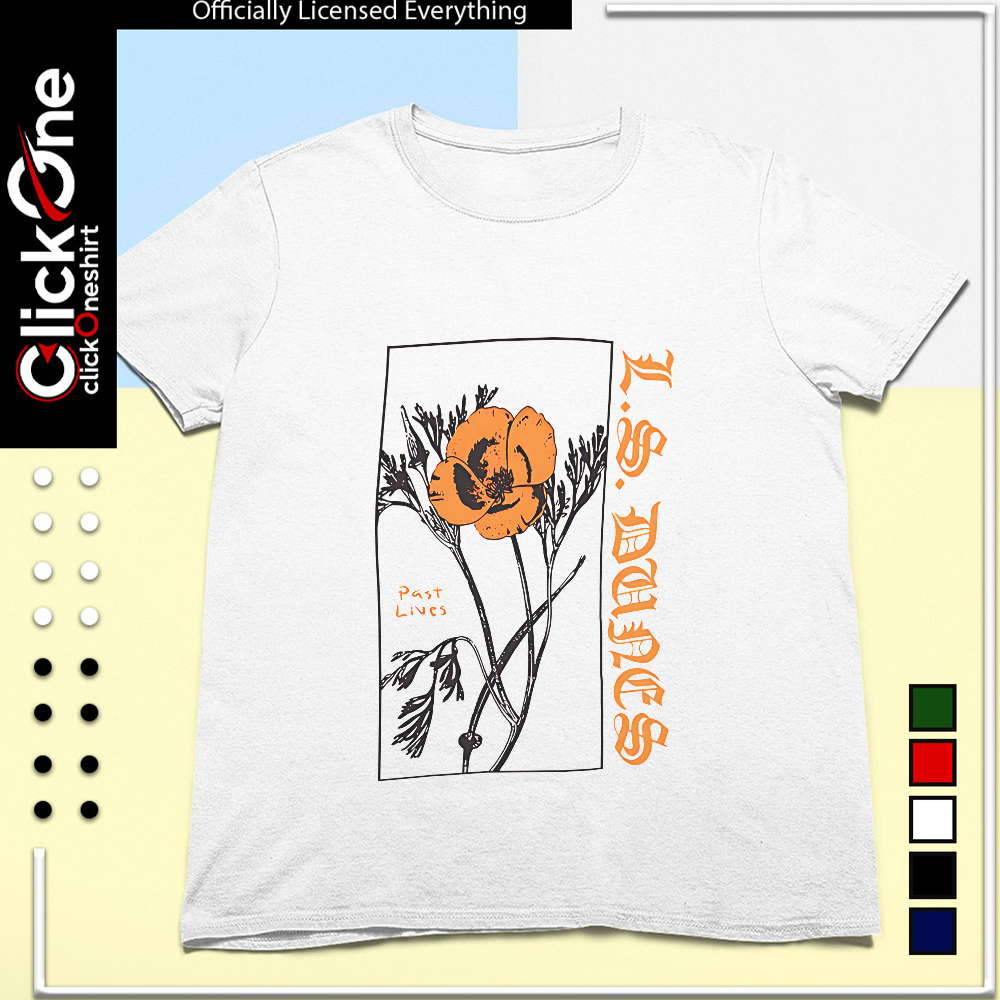 L S Dunes Past Lives flower shirt
