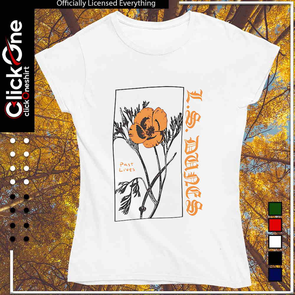 L S Dunes Past Lives flower shirt