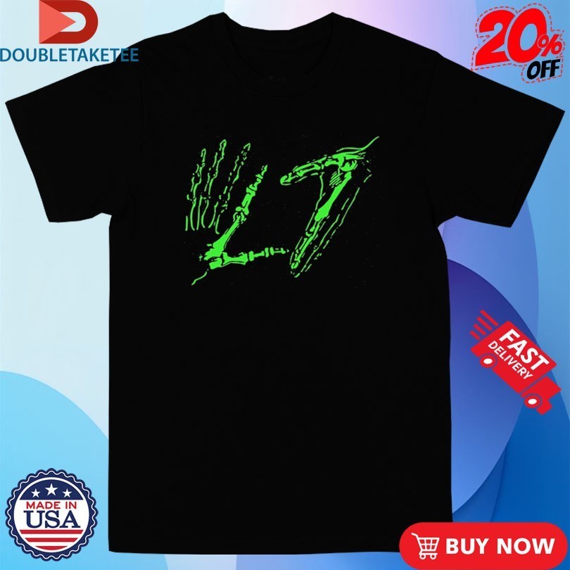 L7 Green Skele Hands Shirts