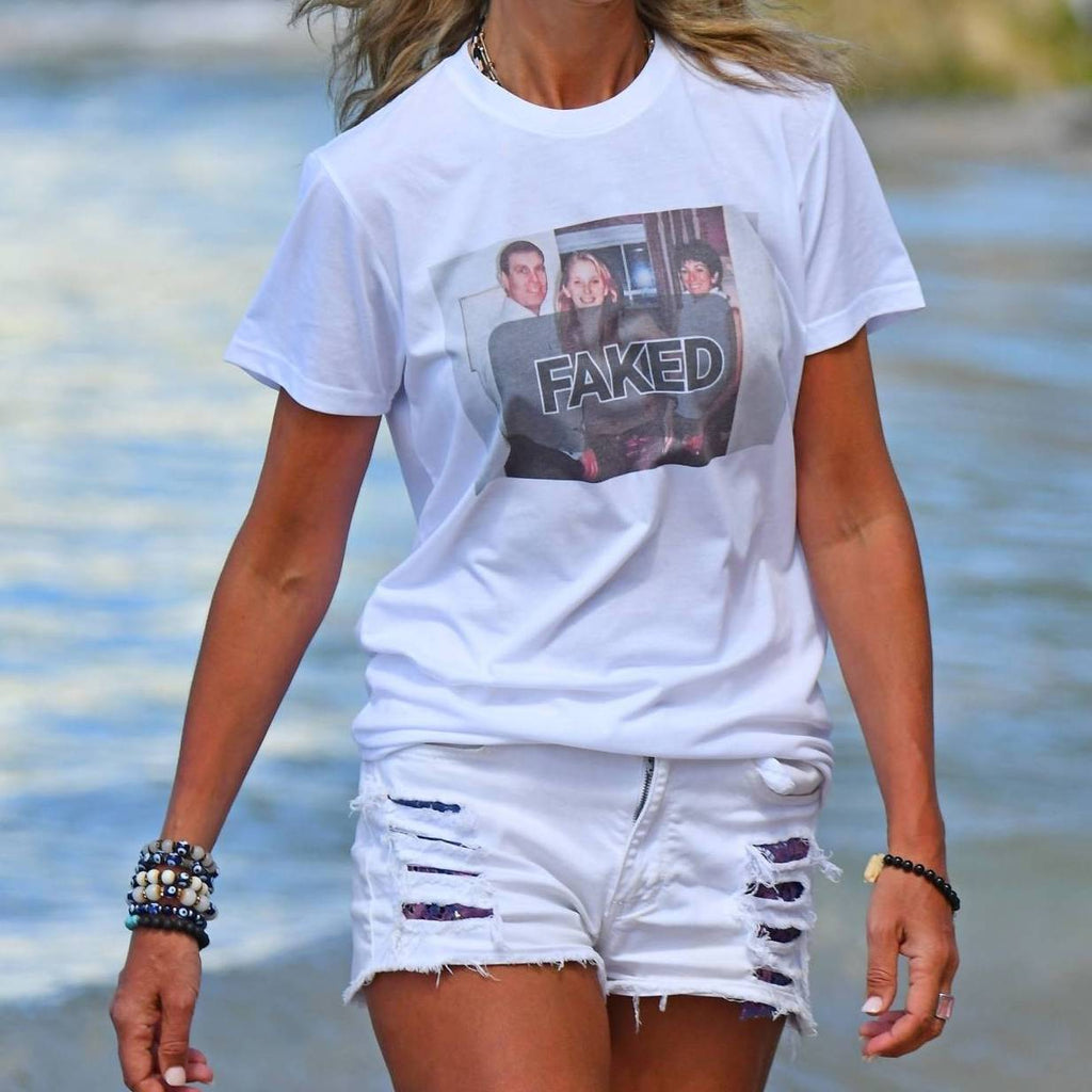 Lady Victoria Hervey Faked Shirt