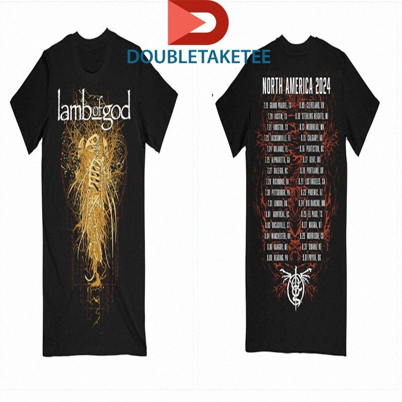 Lamb Of God Avian Offering 2024 Tour Dates Shirts