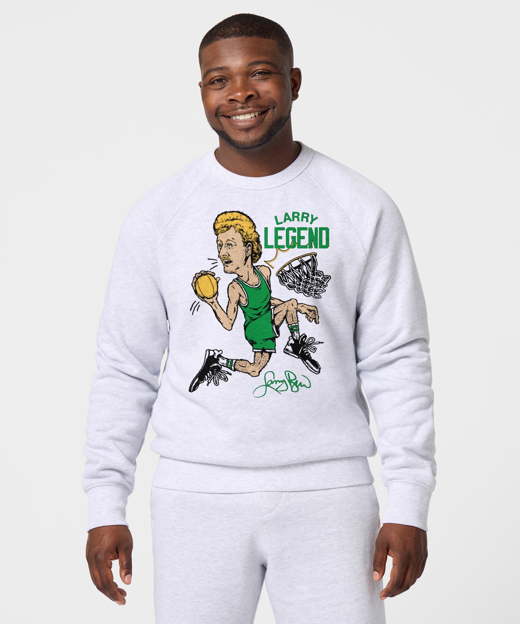 Larry Legend Layup Crewneck