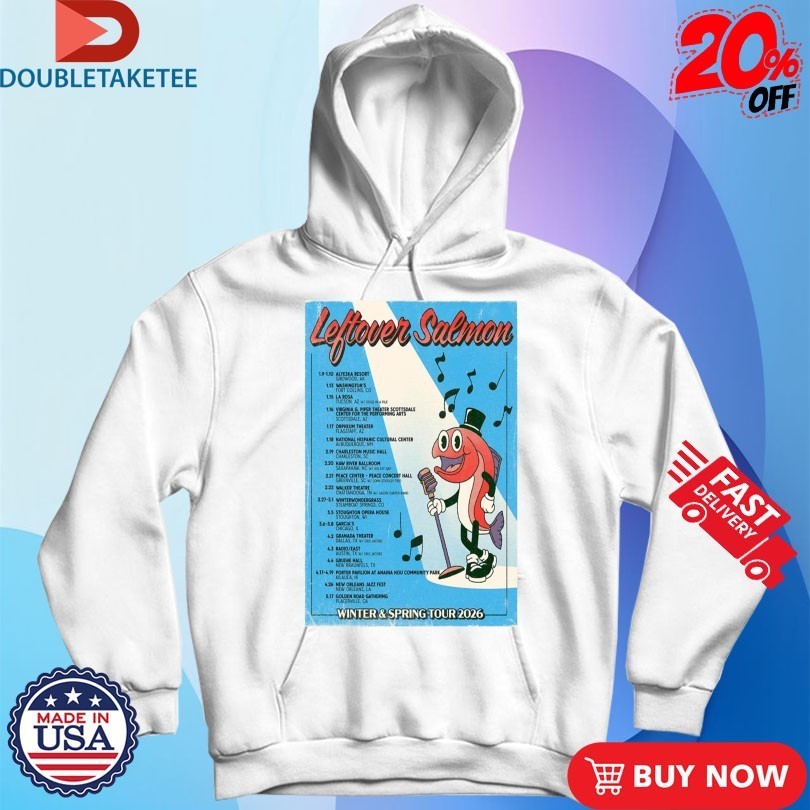 Leftover Salmon Winter & Spring Tour 2026 Shirts