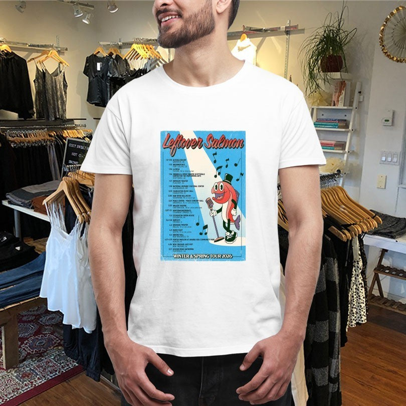 Leftover Salmon Winter & Spring Tour 2026 Shirts