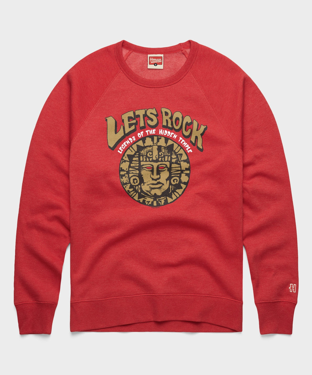 Legends Of The Hidden Temple Let's Rock Crewneck