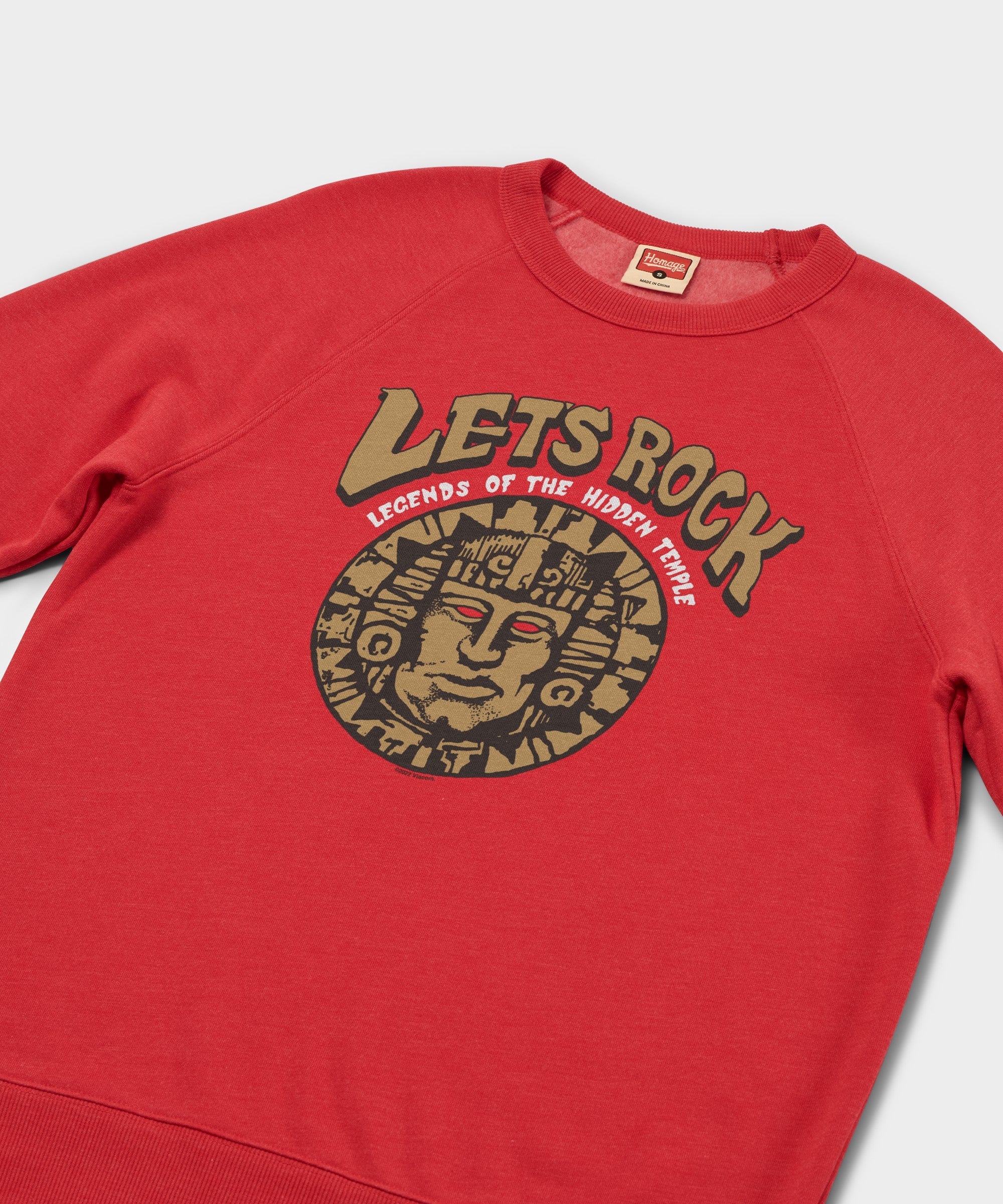 Legends Of The Hidden Temple Let's Rock Crewneck