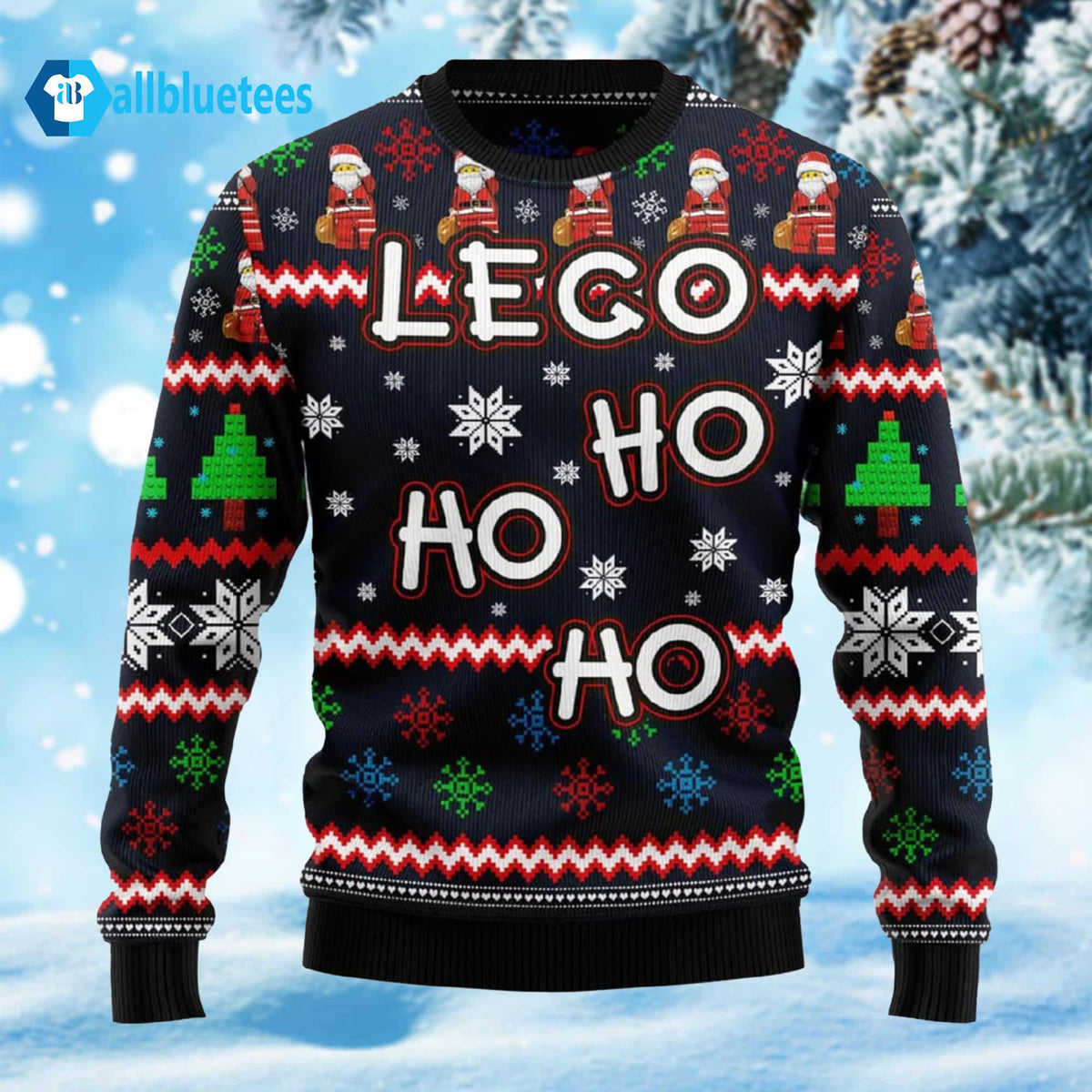 Lego Ho Ho Ho Ugly Christmas Sweater