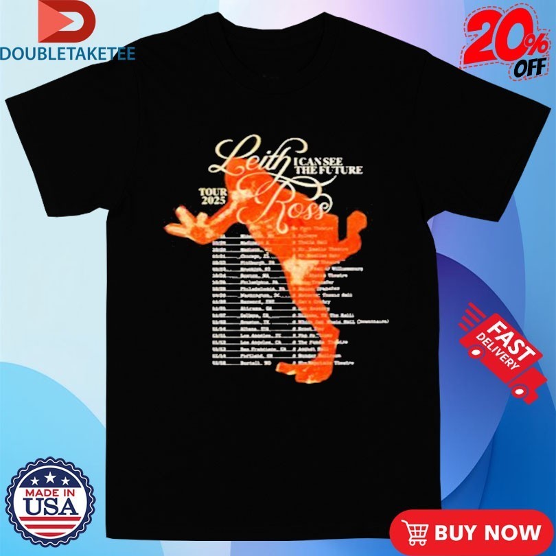 Leith Ross I Can See The Future Tour 2025 Dates Shirts