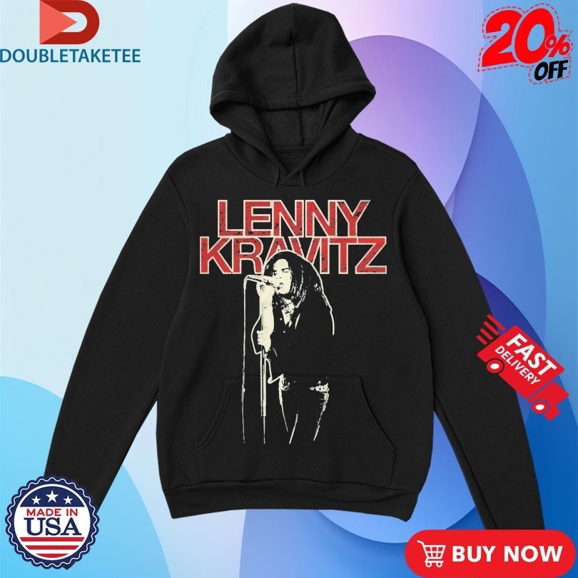 Lenny Kravitz Mic Pose Shirts
