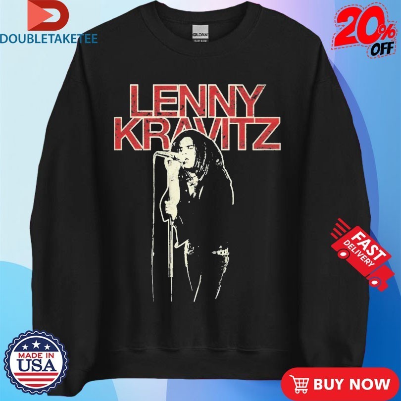 Lenny Kravitz Mic Pose Shirts