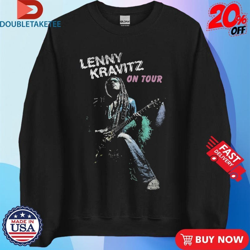 Lenny Kravitz On Tour Photo Shirts