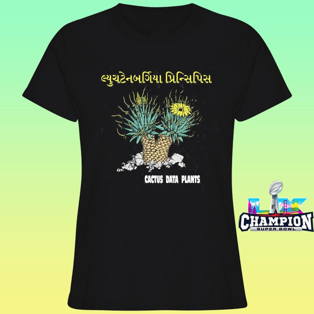 Leuchtenbergia Principis Cactus Data Plants Shirt