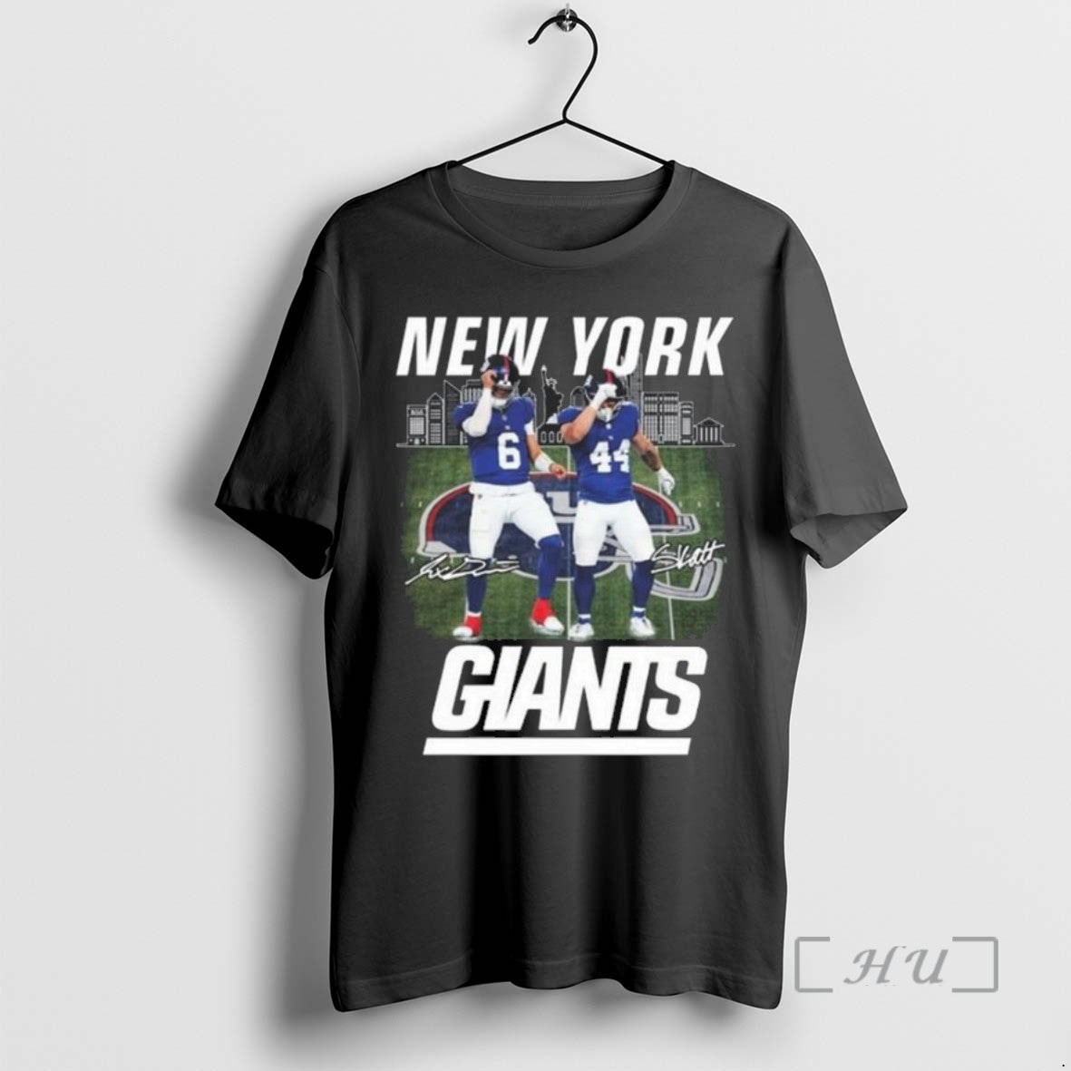 Limited Edition New York Giants Jaxson Dart And Cam Skattebo Signatures 2025 T Shirts Sweater