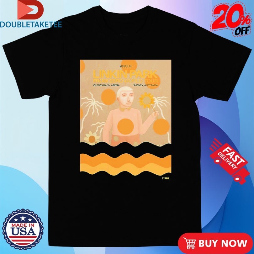 Linkin Park From Zero World Tour 2026 At Qudos Bank Arena On March 14 Sydney Australia Shirts