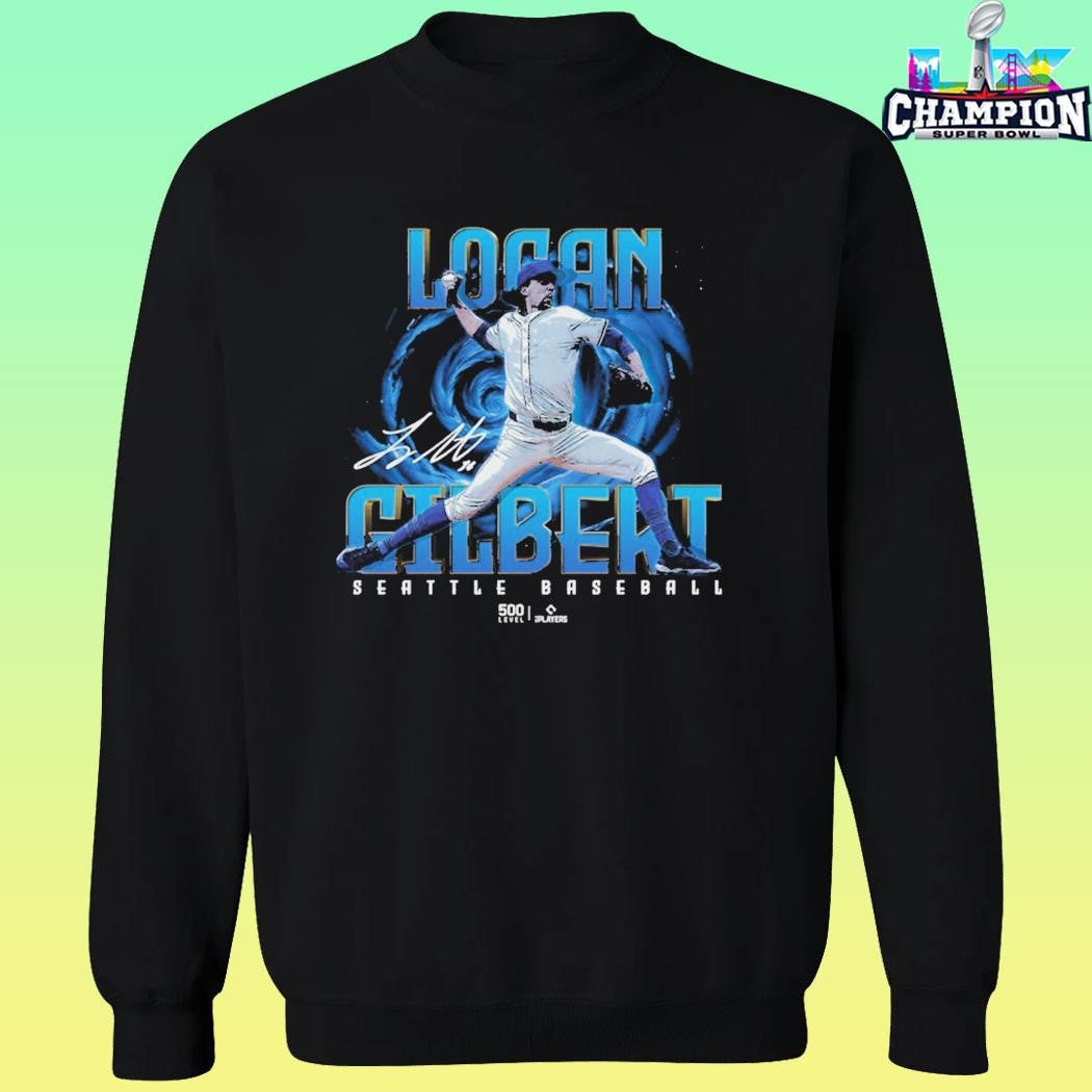 Logan Gilbert Seattle Baseball Signature Shirt