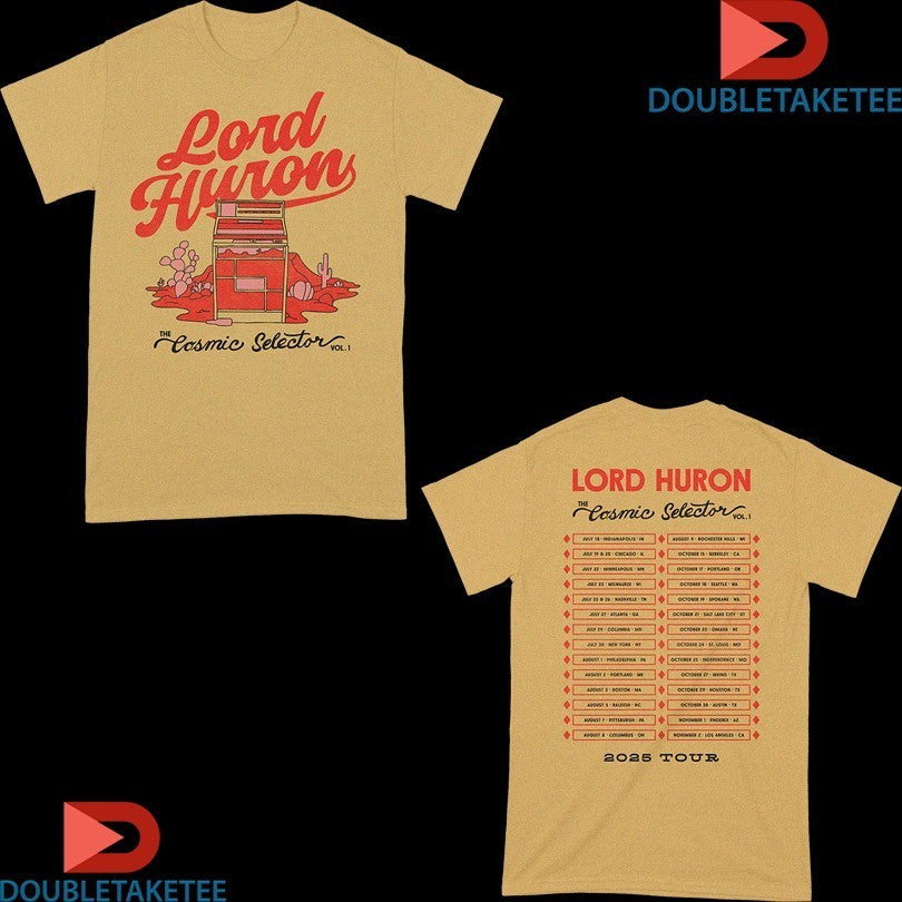 Lord Huron The Cosmic Selector Tour 2025 Dates Shirts