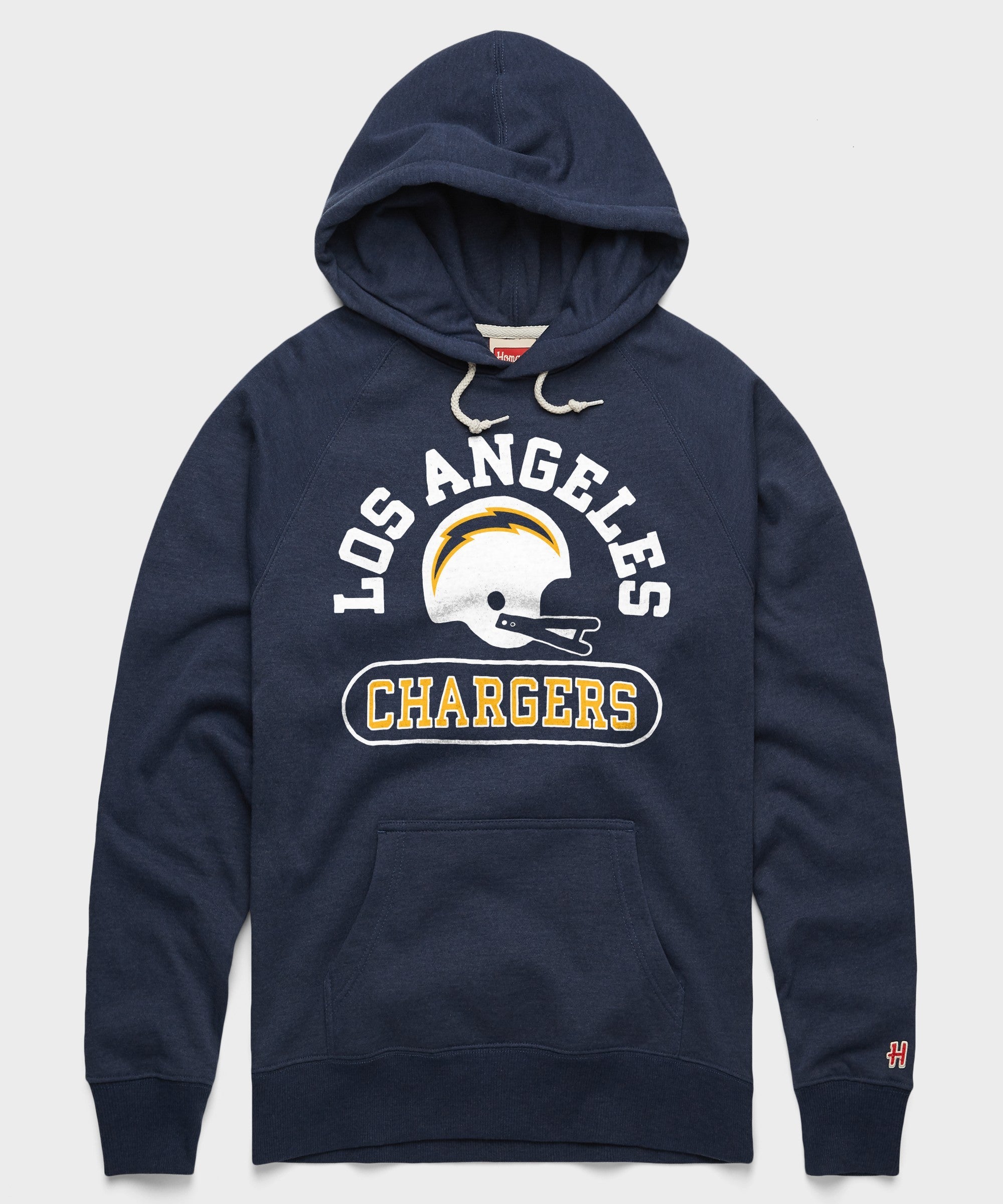 Los Angeles Chargers Throwback Helmet Hoodie