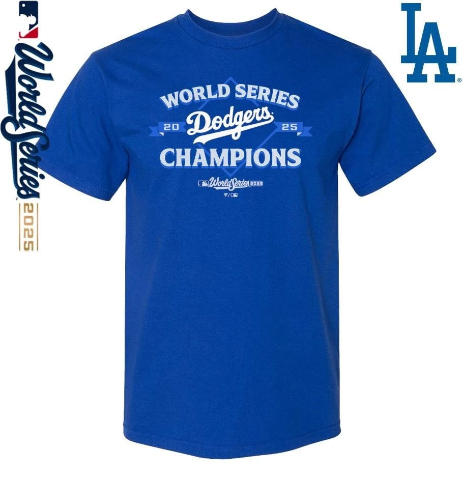 Los Angeles Dodgers 2025 World Series Champions Franchise T-Shirt