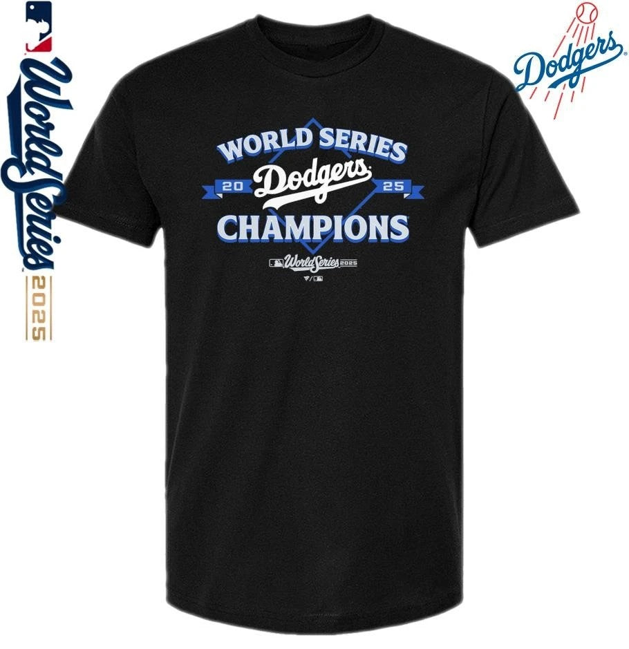 Los Angeles Dodgers 2025 World Series Champions Franchise T-Shirt