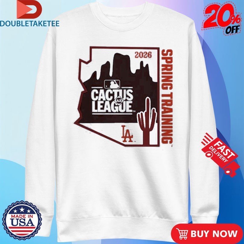 Los Angeles Dodgers 2026 Spring Training Cactus League Influx Ball Shirts