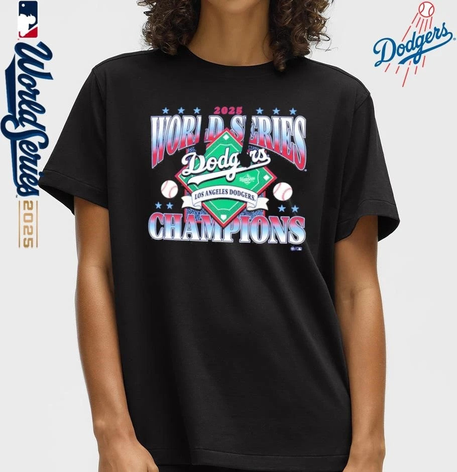 Los Angeles Dodgers ’47 2025 World Series Champions Hoodie T-Shirt