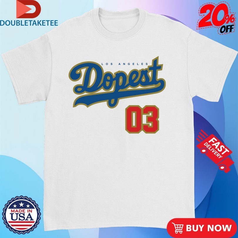 Los Angeles Dodgers Dopest 03 Streetwise Shirts